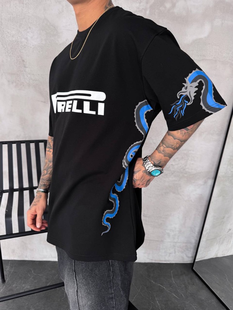 Pirelli Black Dragon Oversize Tee