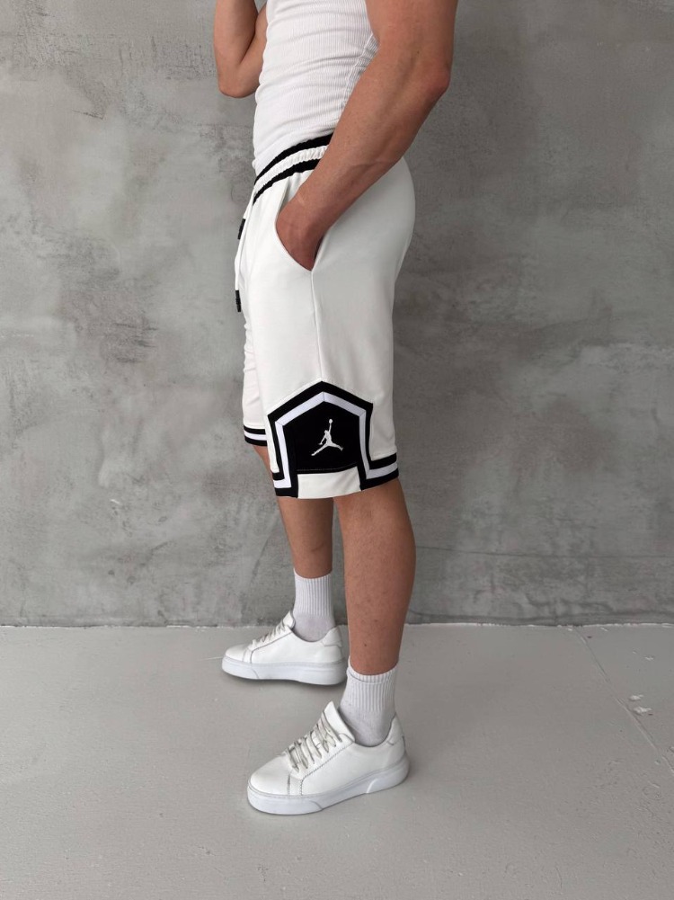 1. Jordan Legacy White Shorts