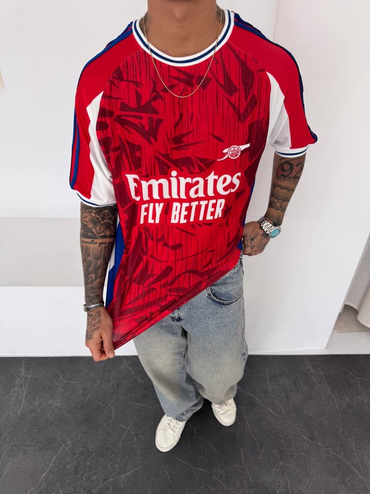 Arsenal Red Retro Match T-Shirt