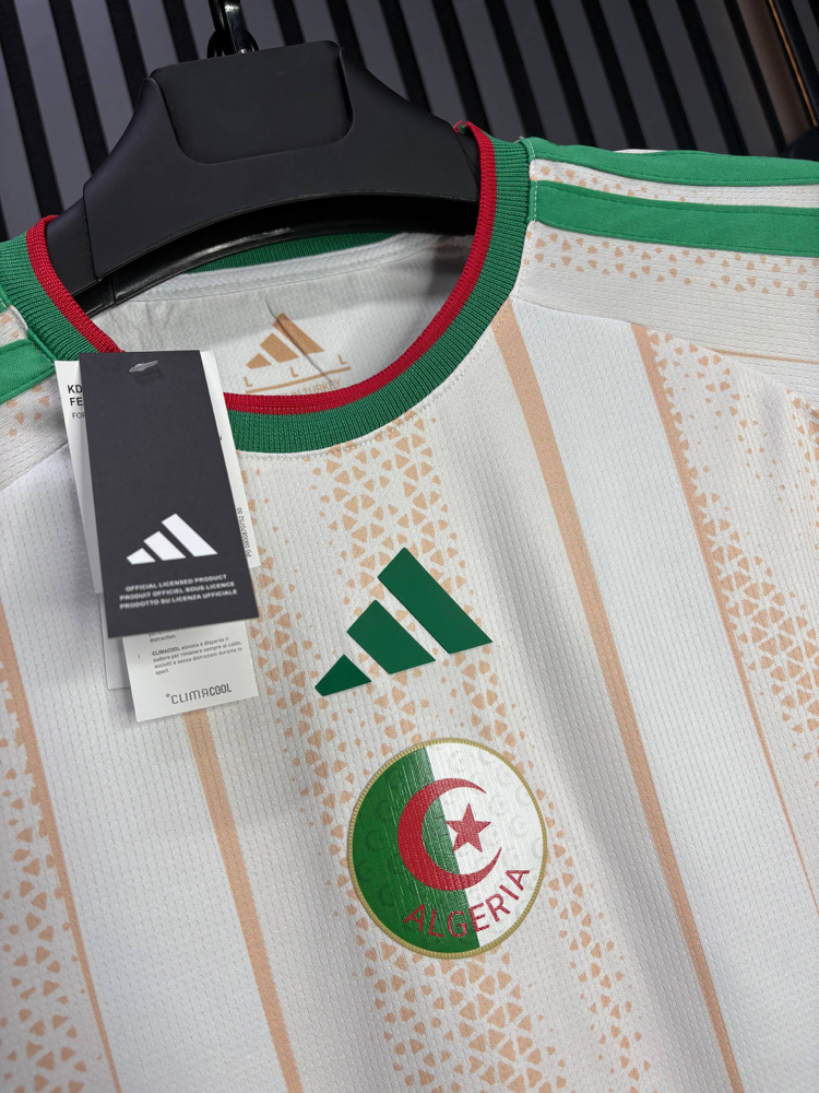 Algeria White Heritage Premium Jersey