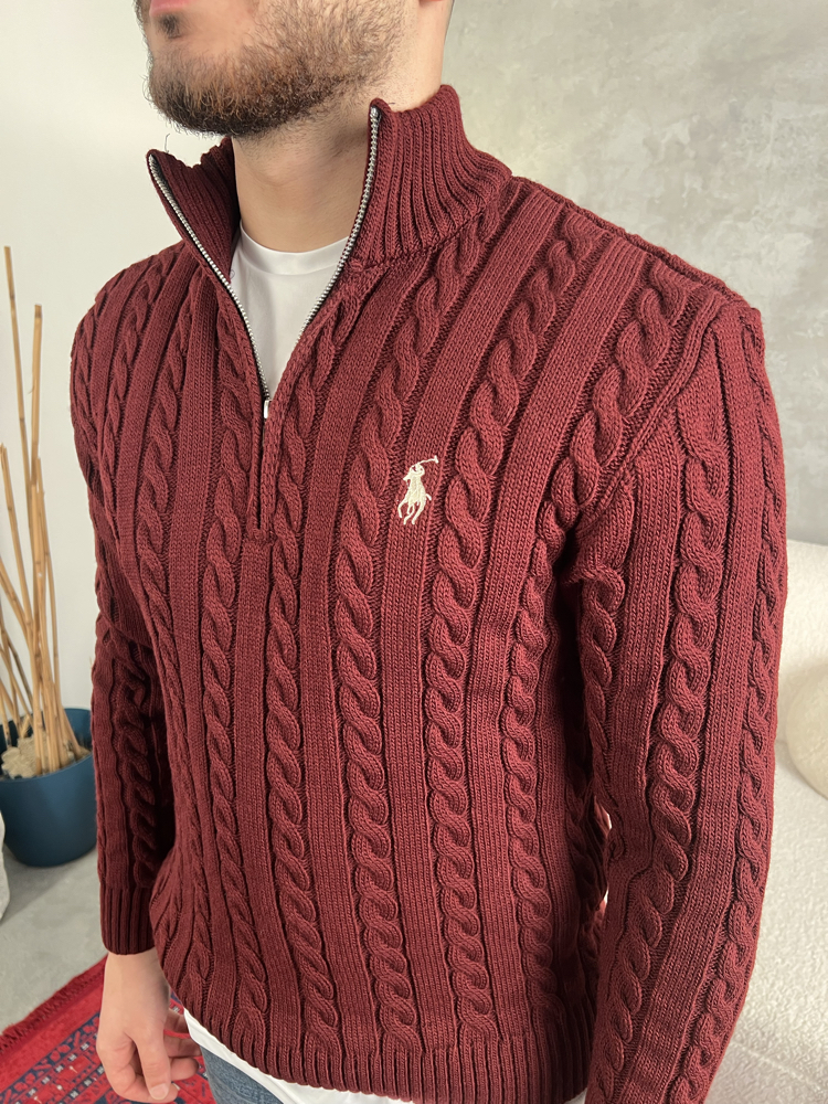 Polo Ralph Lauren Yarım Fermuarlı Kazak
