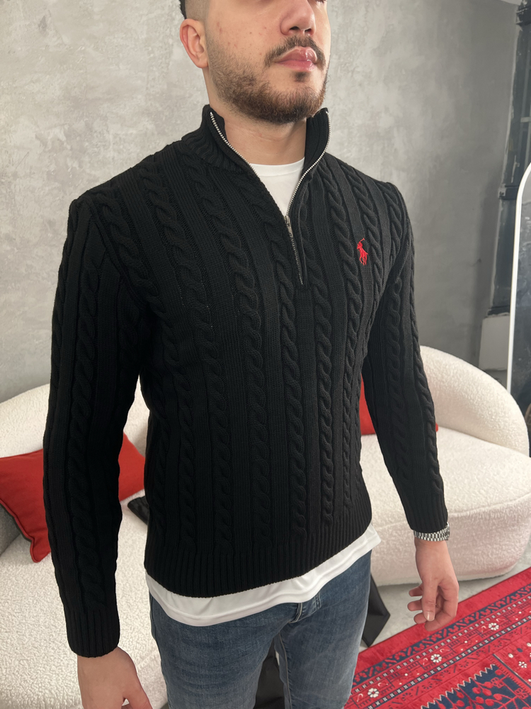 Polo Ralph Lauren Yarım Fermuar Kazak
