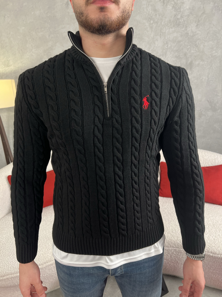 Polo Ralph Lauren Yarım Fermuar Kazak