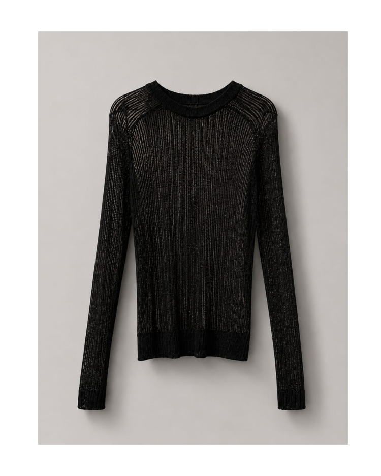 Midnight Shimmer Knit
