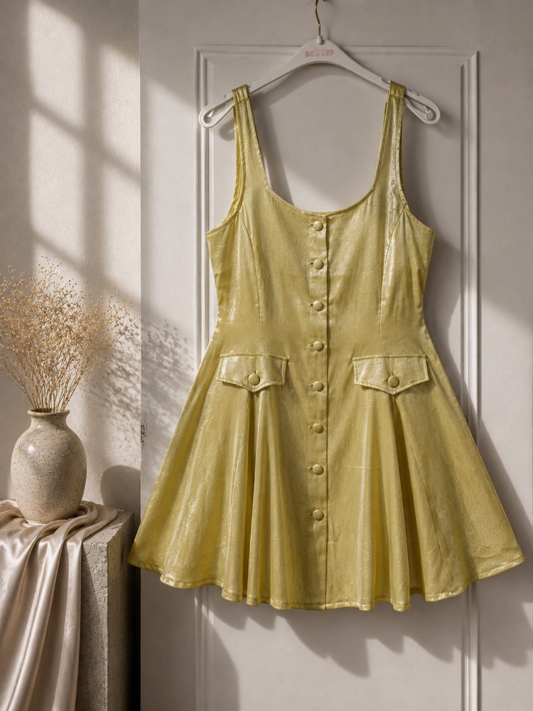 GOLDEN HOUR MINI DRESS