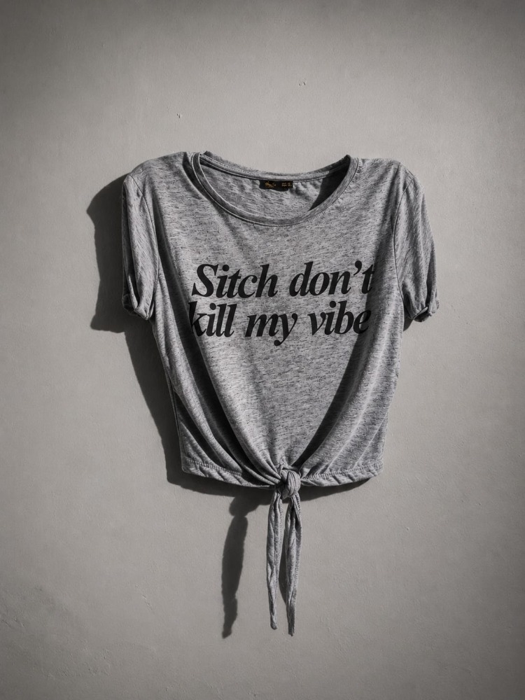 Stitch Don’t Kill My Vibe Tee