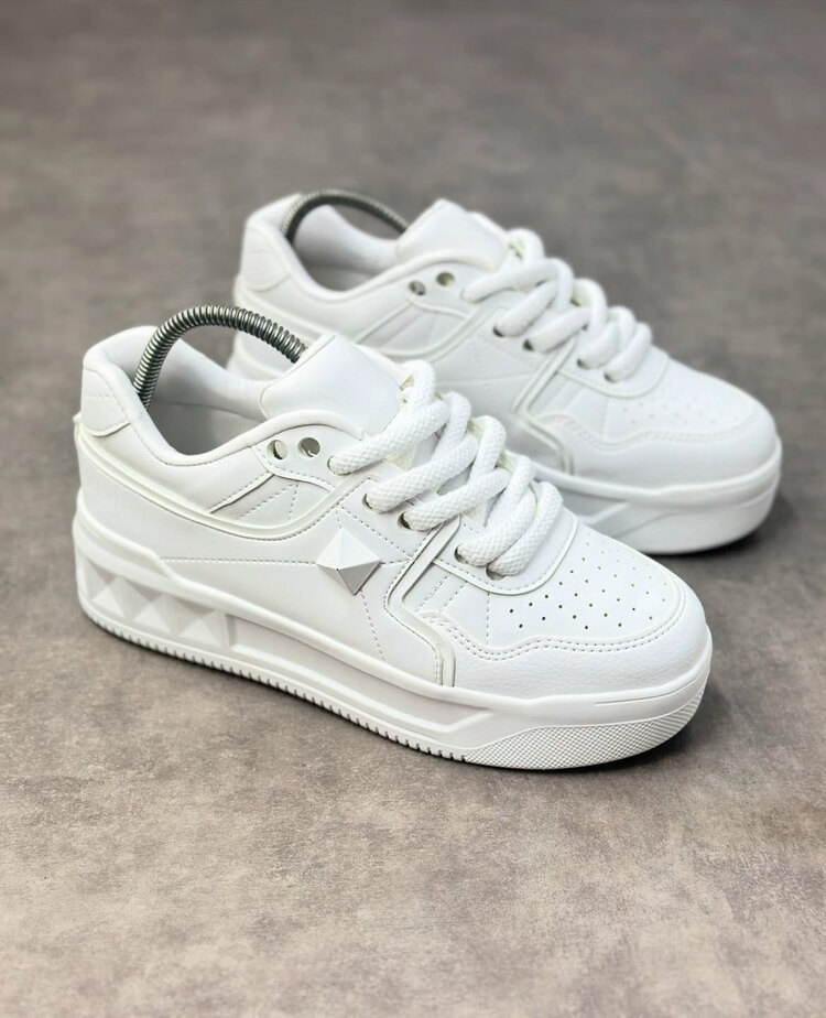 Valentino Erkek Beyaz Sneaker