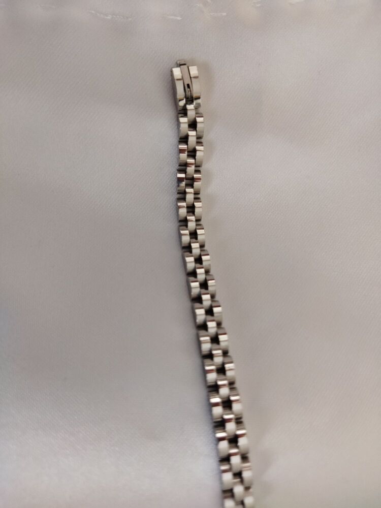 ÇELİK SİLVER İNCE ROLEX MODEL BİLEKLİK