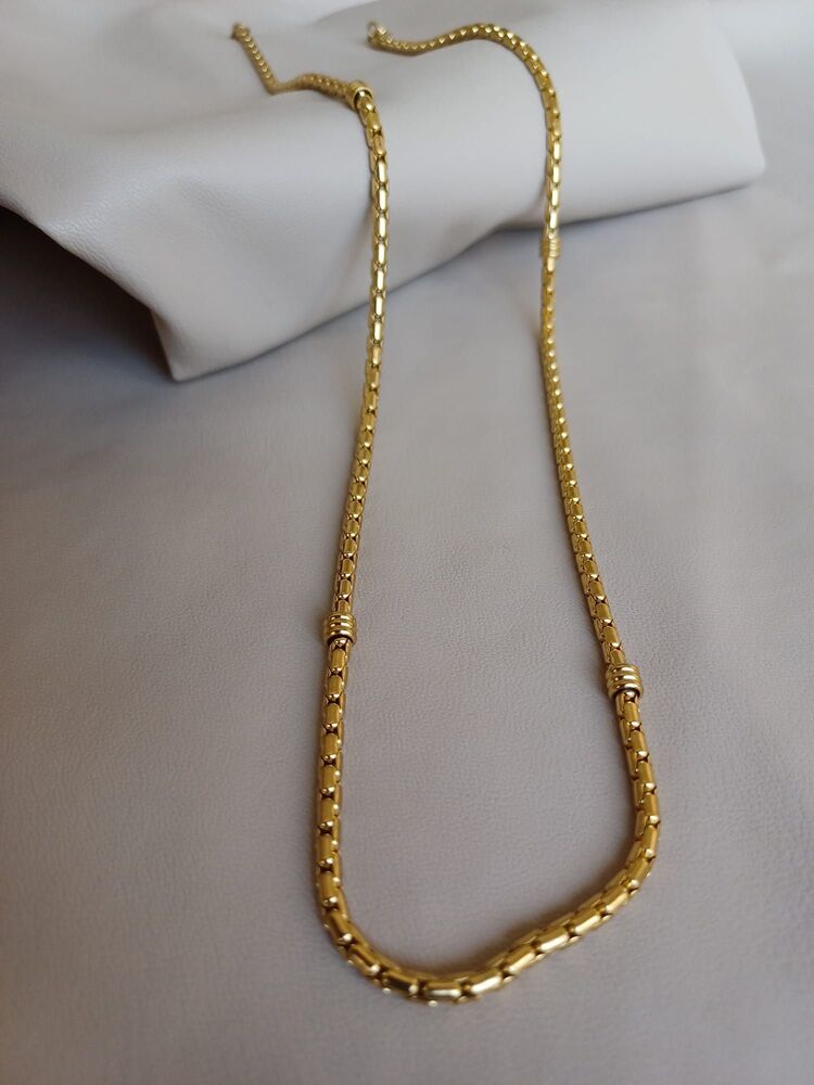 ÇELİK GOLD KOMBİN KOLYESİ
