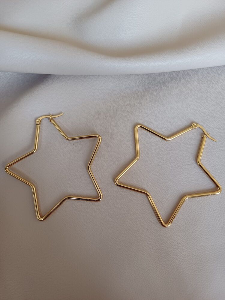 ÇELİK GOLD YILDIZ KÜPE