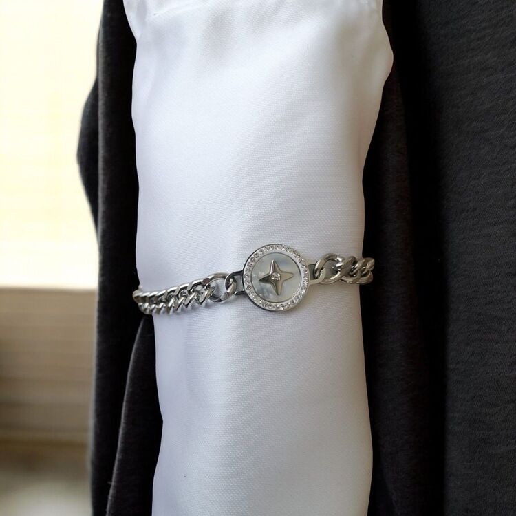 Çelik Silver VC Model Bileklik 