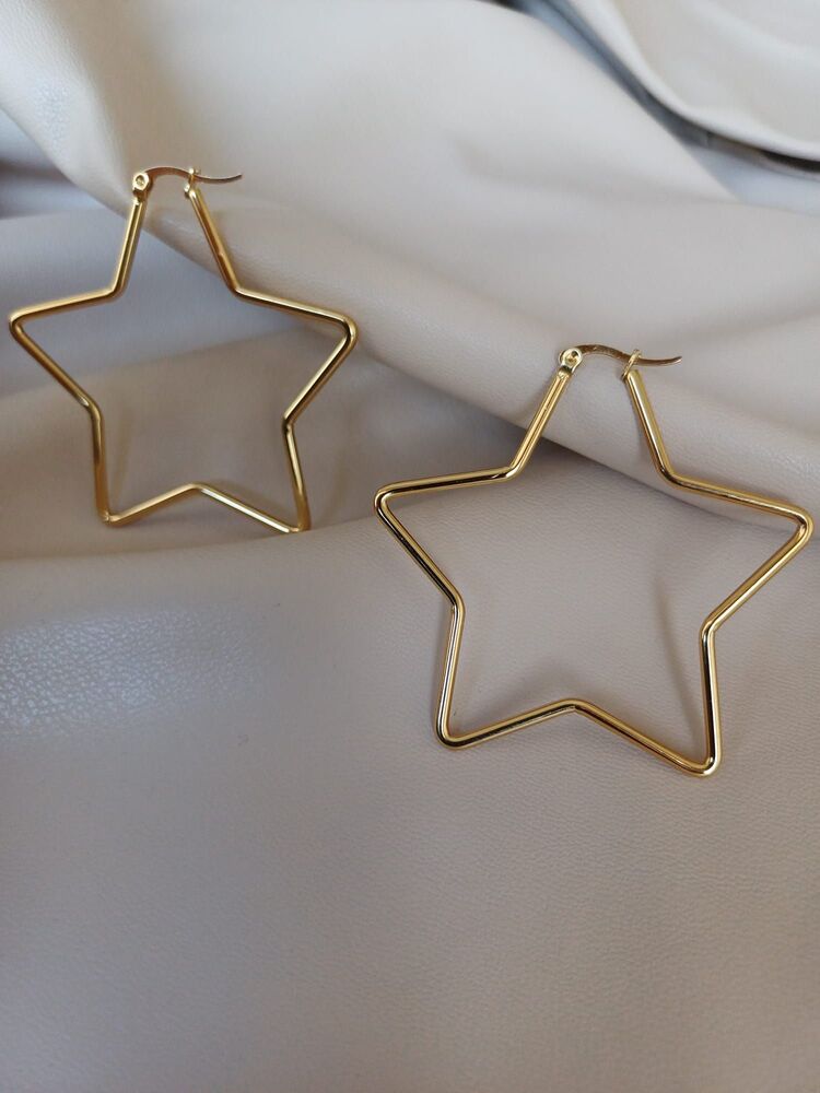 ÇELİK GOLD YILDIZ KÜPE