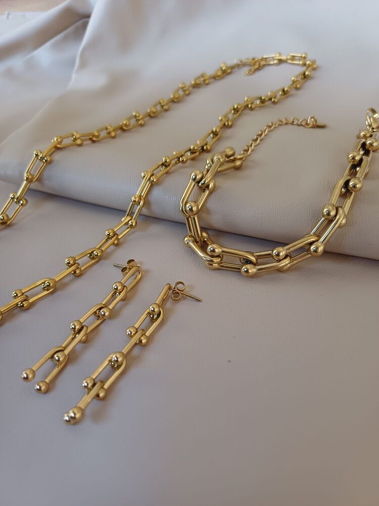 ÇELİK GOLD TİFFANY SET