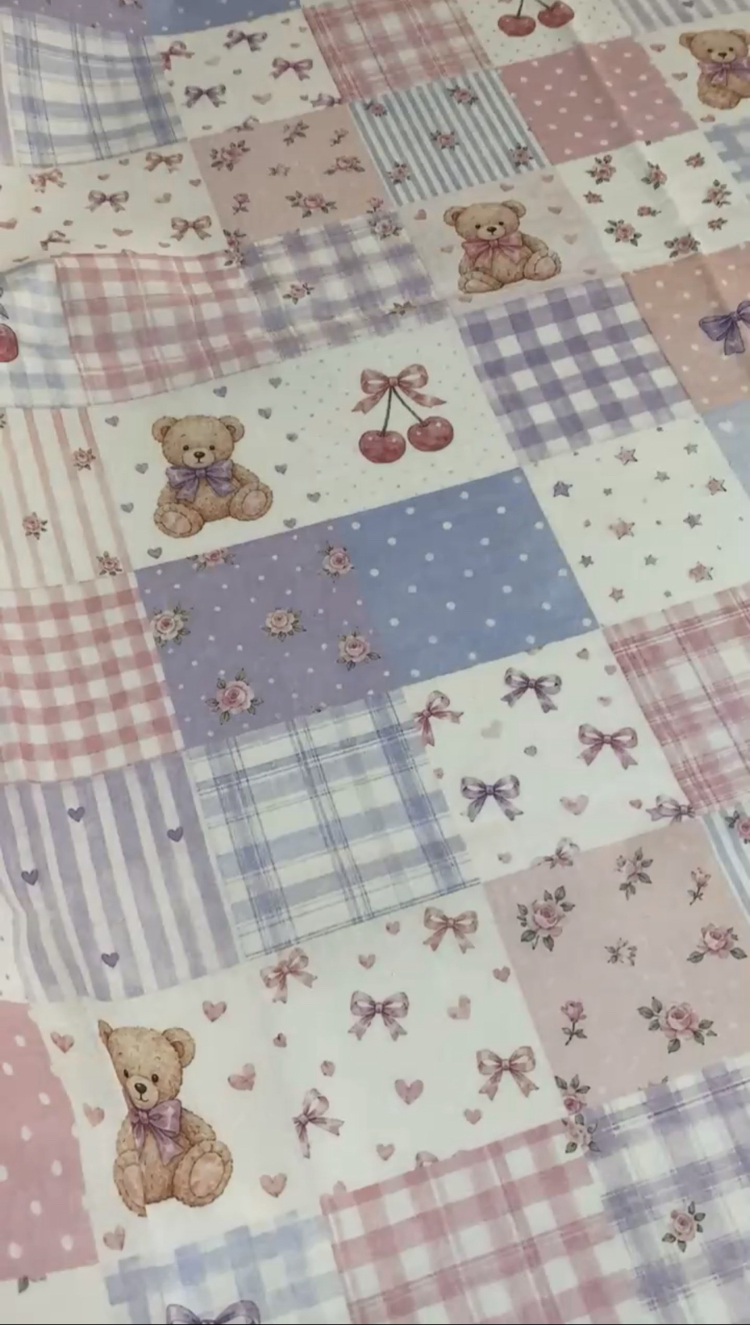 Ayıcık Patchwork Müslin