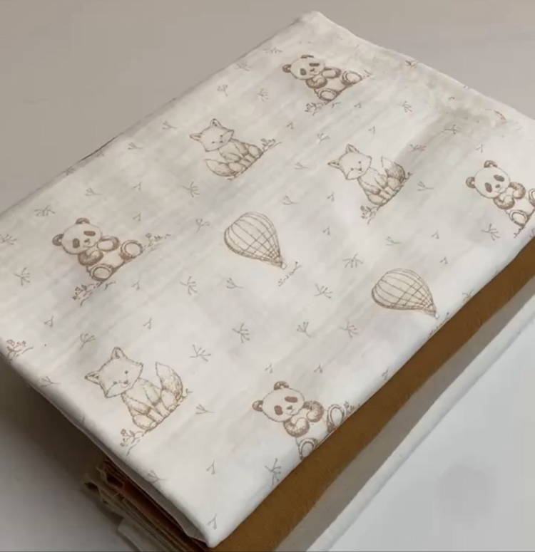 Panda Tilki Müslin