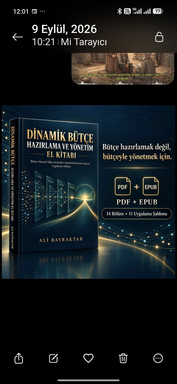 Dinamik Bütçe Hazırlama ve Yönetim El Kitabı