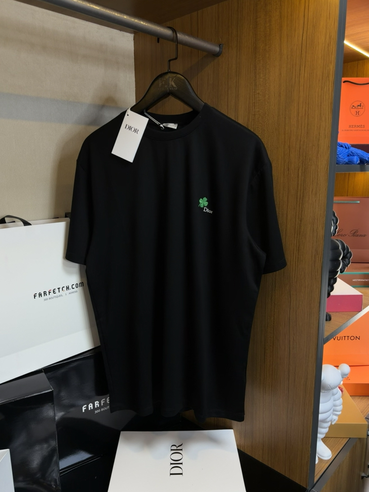 Dior Logo T-shirt ( İthal-Ütü İstemez-NFC Aktif)