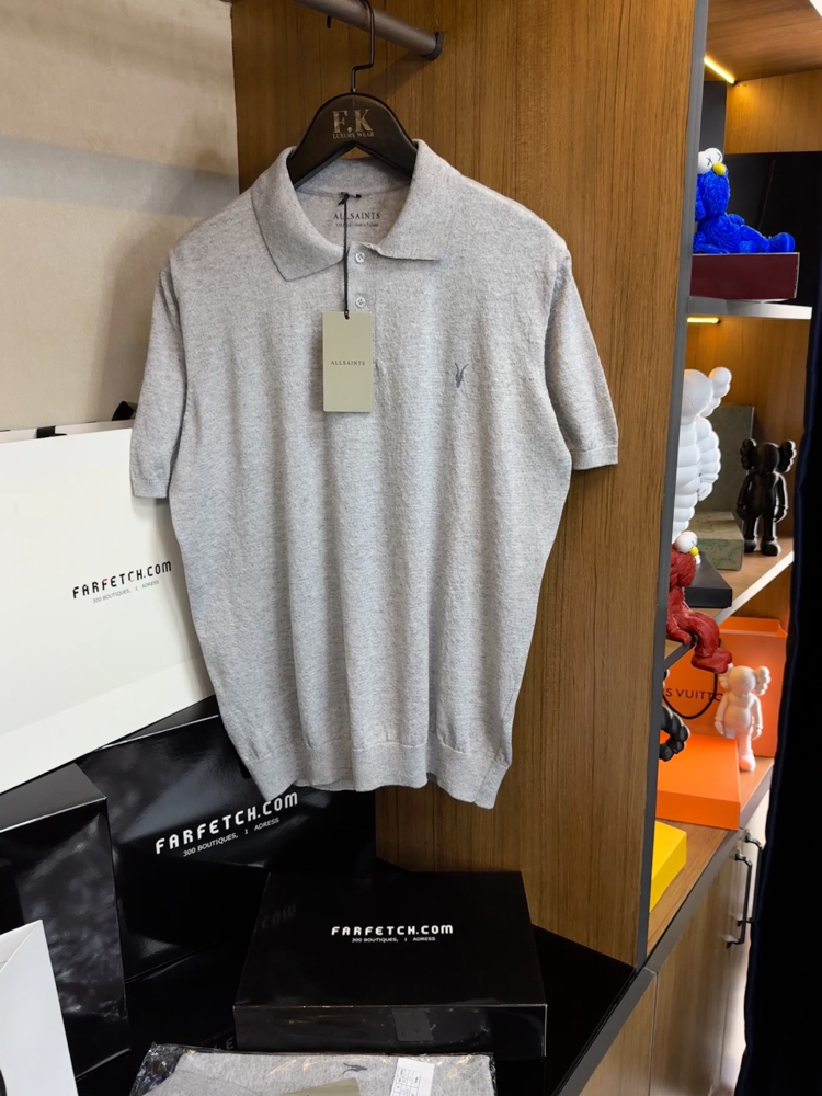 Allsaints Organik Pamuk Polo T-shirt