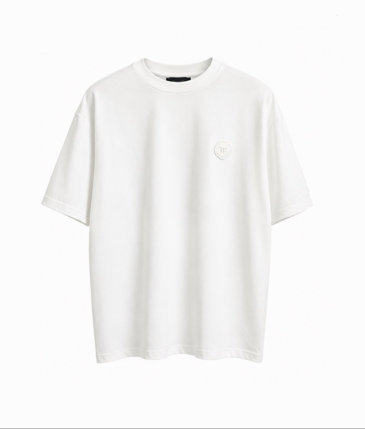 Tom Ford Deri Logo T-shirt ( İthal-Ütü İstemez-NFC Aktif)
