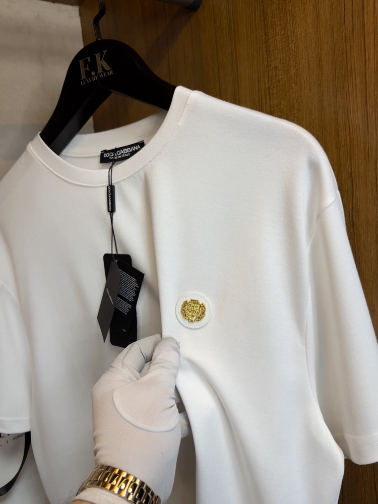 Dolce & Gabbana Logo T-shirt ( İthal-Ütü İstemez-NFC Aktif)