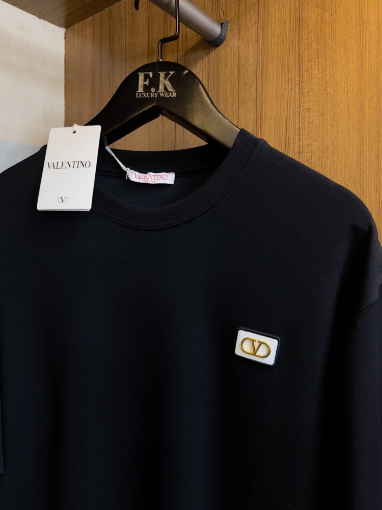 Valentino Garavani Logo T-shirt ( İthal-Ütü İstemez-NFC Aktif)