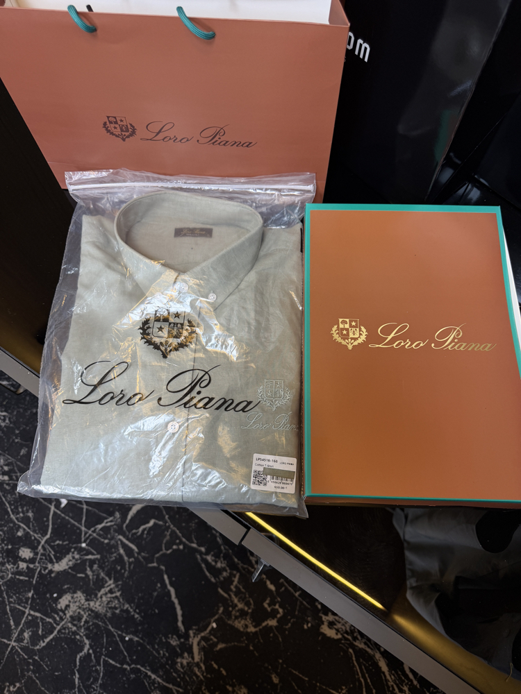 Loro Piana Keten Gömlek (Çağla Yeşil)