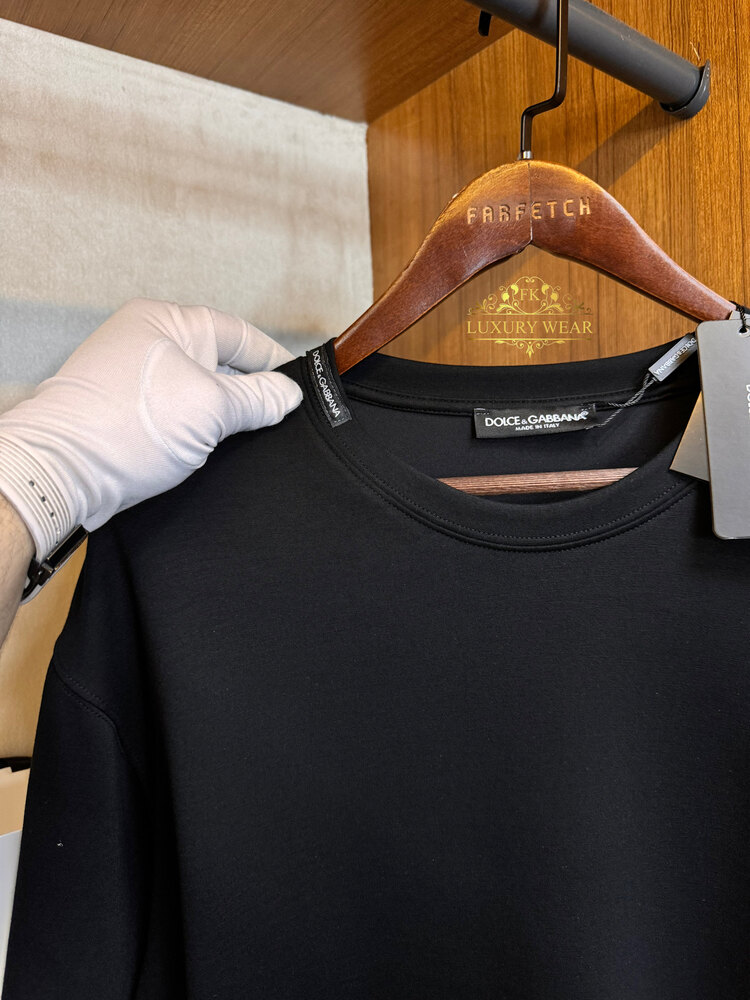 Dolce & Gabbana Logo T-shirt ( İthal-Ütü İstemez-NFC Aktif)