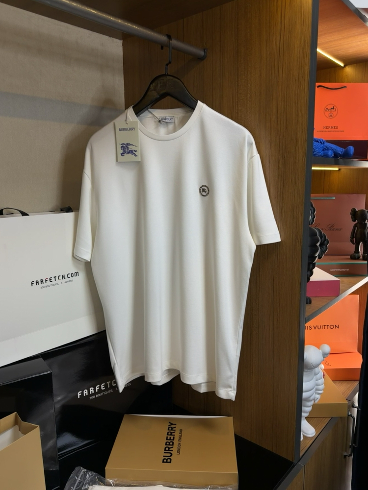 Burberry Logo T-shirt ( İthal-Ütü İstemez-NFC Aktif) 