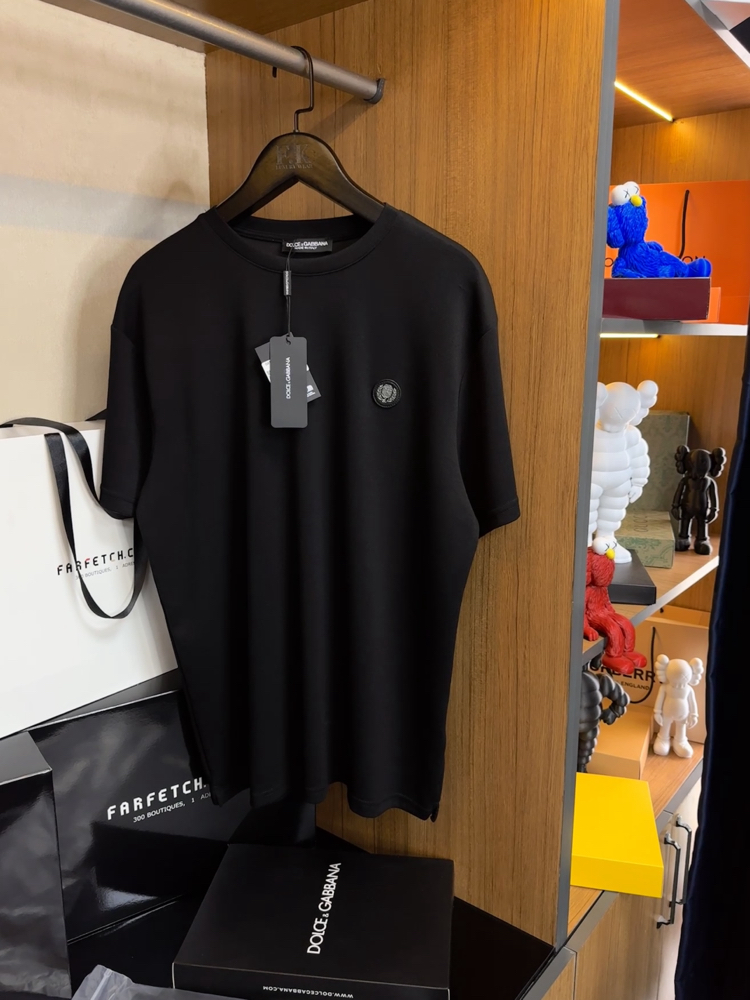 Dolce & Gabbana Logo T-shirt ( İthal-Ütü İstemez-NFC Aktif) 