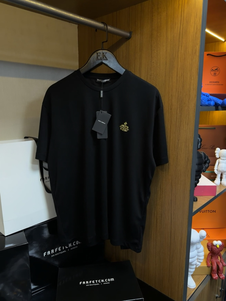 Dolce & Gabbana Logo T-shirt ( İthal-Ütü İstemez-NFC Aktif) 