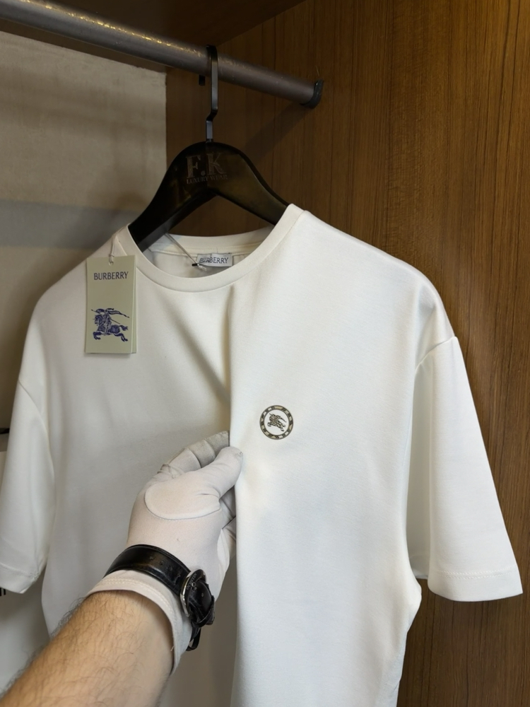Burberry Logo T-shirt ( İthal-Ütü İstemez-NFC Aktif) 