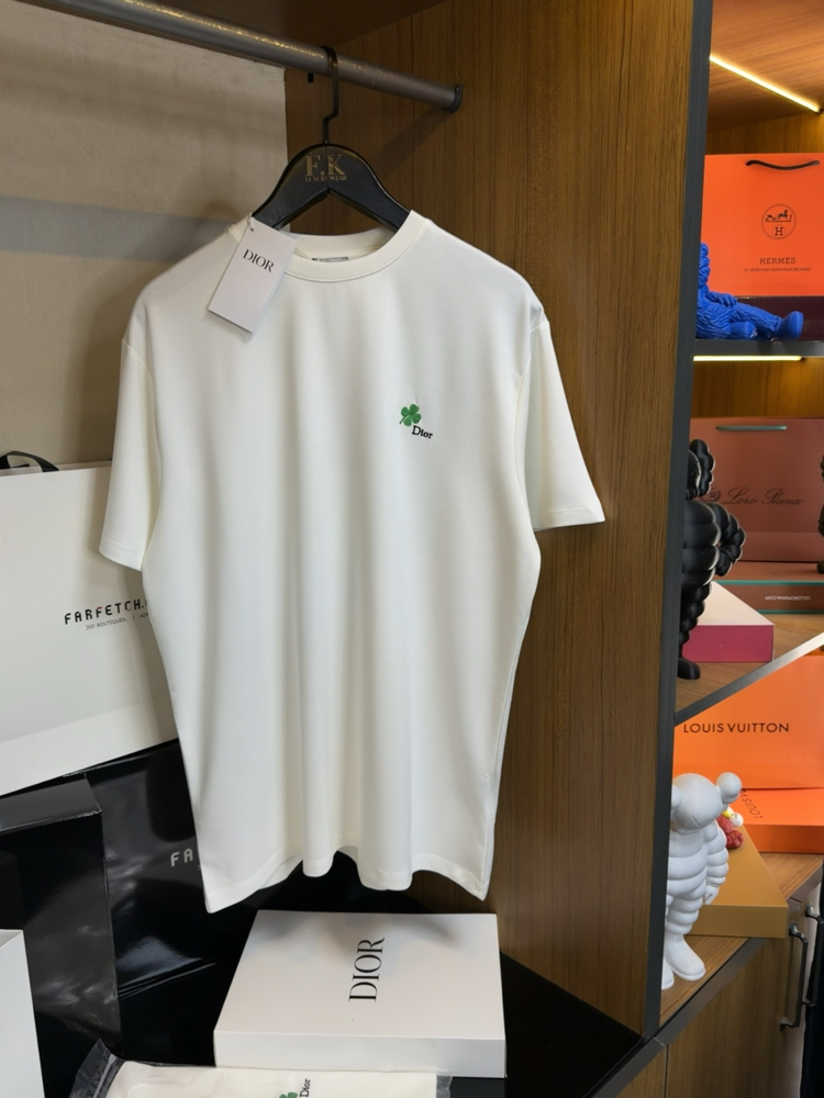 Dior Logo T-shirt ( İthal-Ütü İstemez-NFC Aktif)