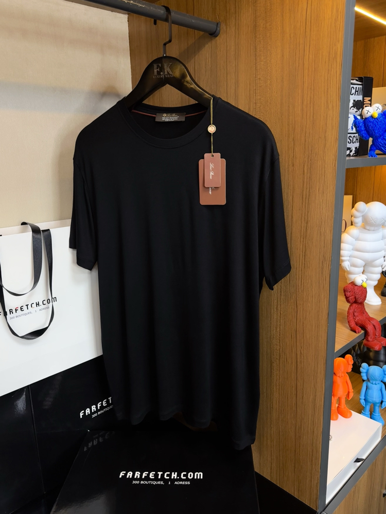 Loro Piana The Gift Of Kings T-shirt ( İthal - Ütü İstemez - NFC Aktif ! ) - Siyah
