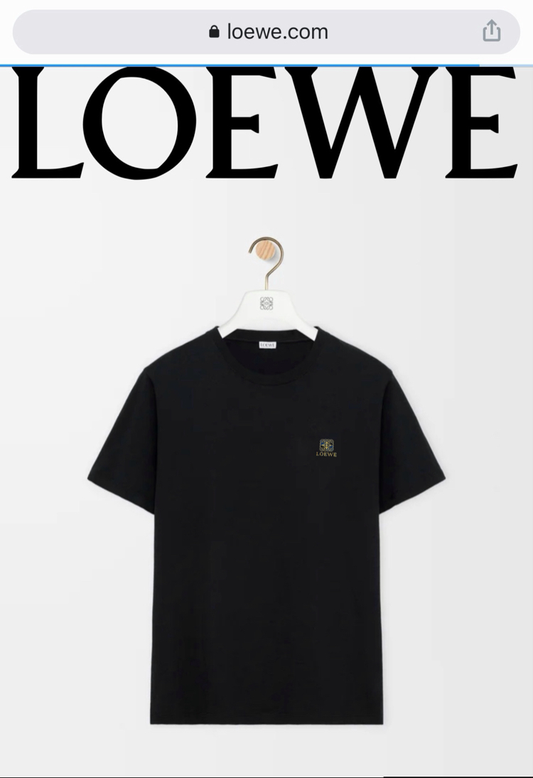 Loewe Logo T-shirt ( İthal-Ütü İstemez-NFC Aktif)