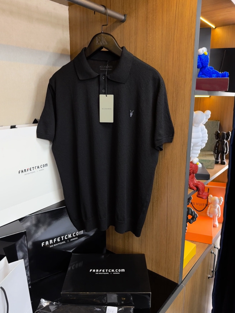 Allsaints Organik Pamuk Polo T-shirt