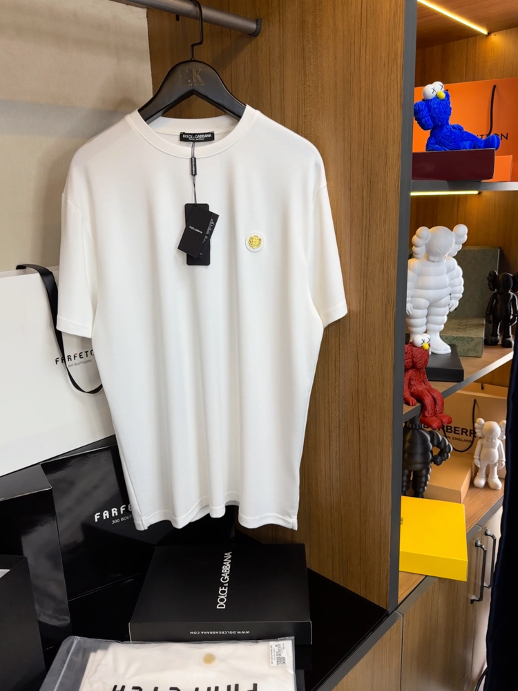 Dolce & Gabbana Logo T-shirt ( İthal-Ütü İstemez-NFC Aktif)