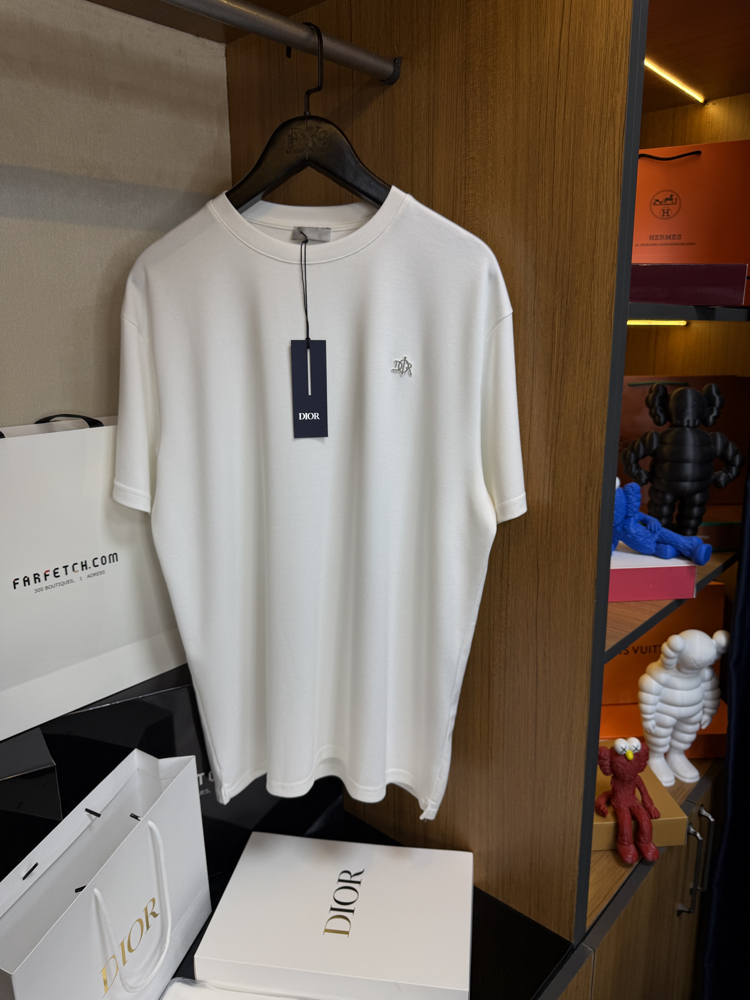 Dior Logo T-shirt ( İthal-Ütü İstemez-NFC Aktif)