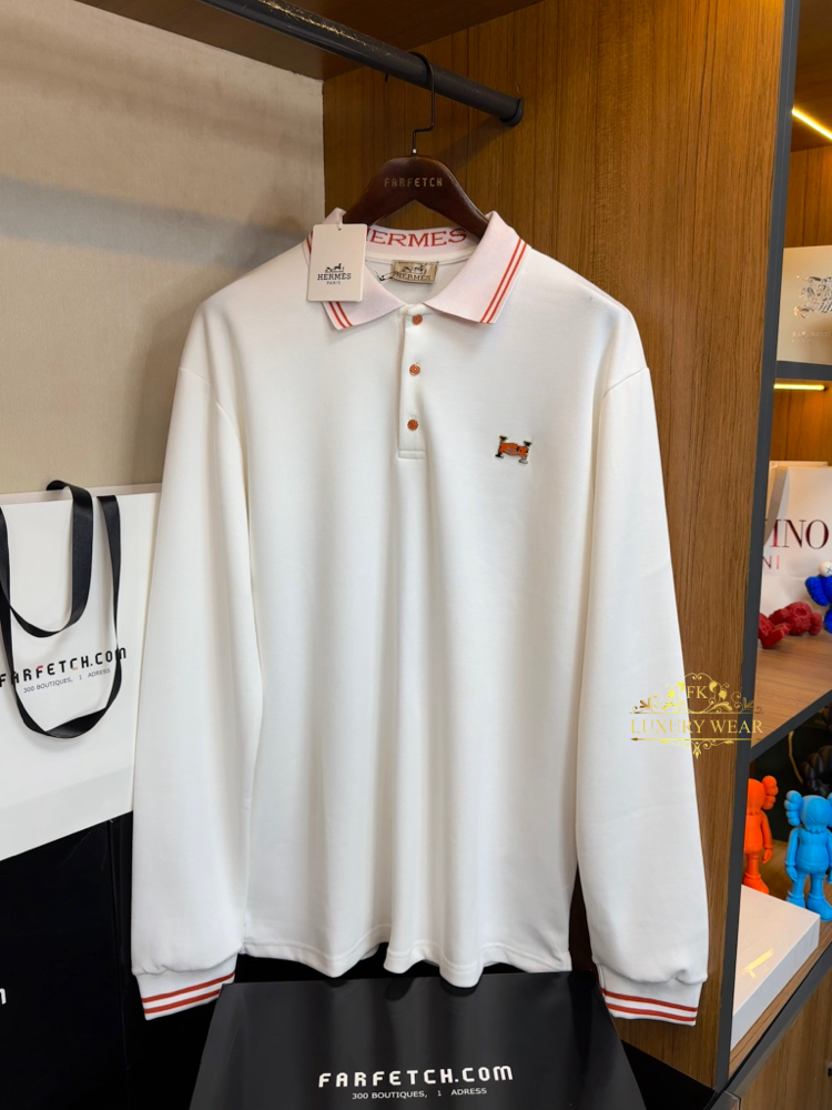 Hermes Doubleface Polo Sweatshirt NFC Aktif !