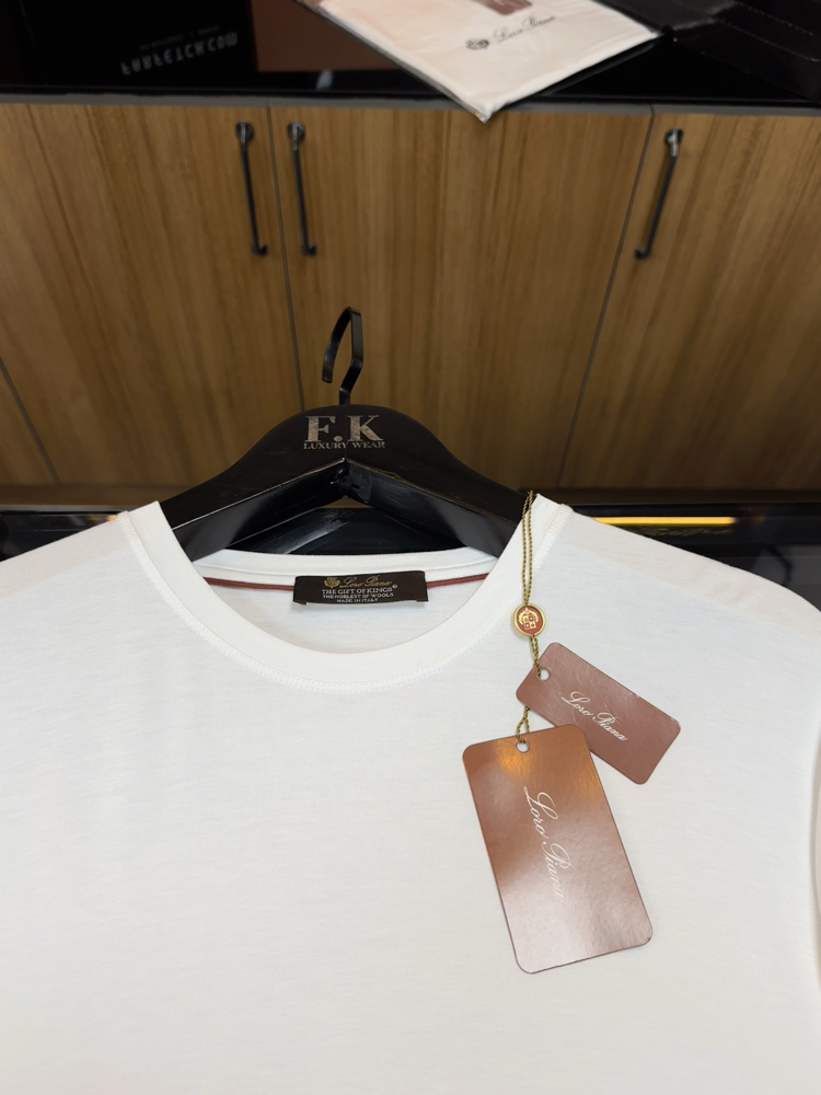 Loro Piana The Gift Of Kings T-shirt ( İthal - Ütü İstemez - NFC Aktif ! ) - Beyaz