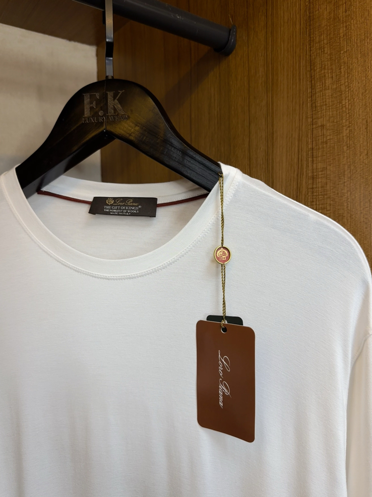 Loro Piana The Gift Of Kings T-shirt ( İthal - Ütü İstemez - NFC Aktif ! ) - Beyaz