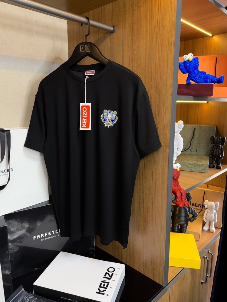 Kenzo Tiger Logo T-shirt ( İthal-Ütü İstemez-NFC Aktif)