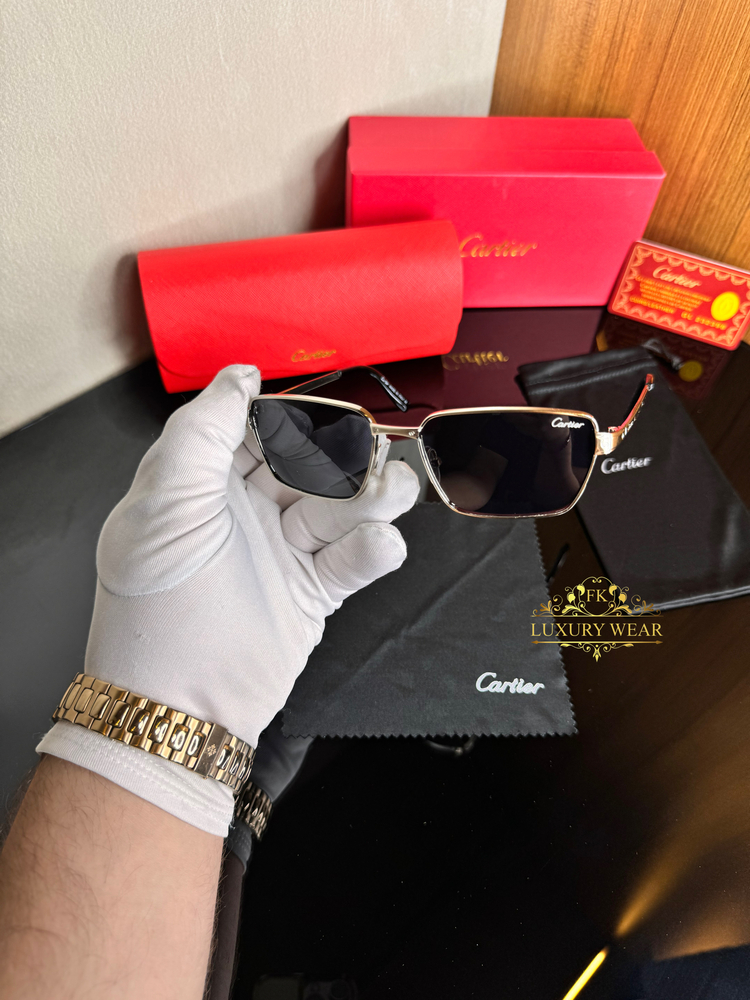 Cartier Unisex Güneş Gözlüğü (Silver)