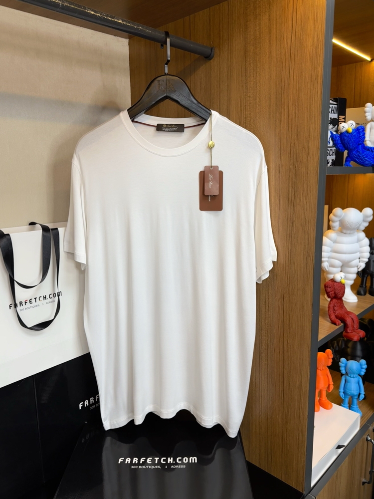Loro Piana The Gift Of Kings T-shirt ( İthal - Ütü İstemez - NFC Aktif ! ) - Beyaz
