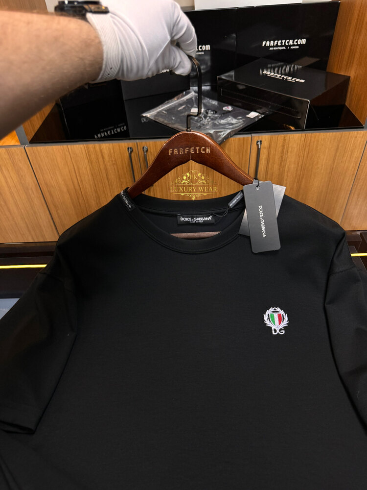 Dolce & Gabbana Logo T-shirt ( İthal-Ütü İstemez-NFC Aktif)