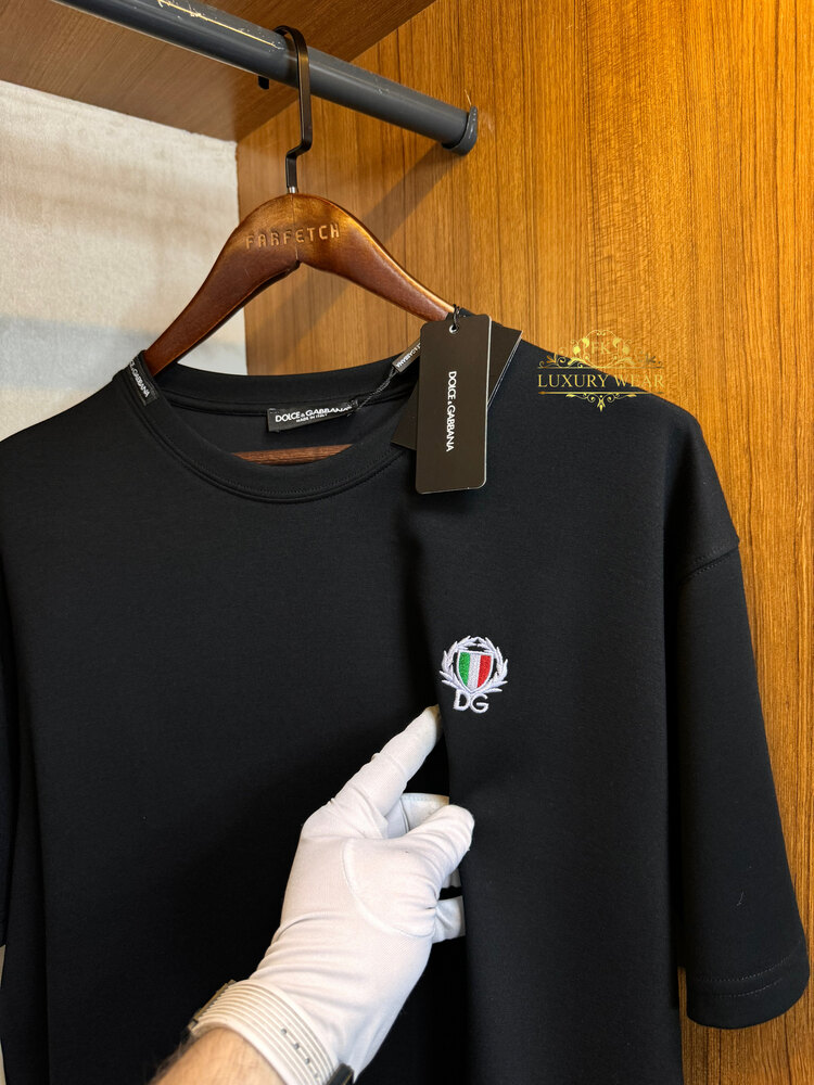 Dolce & Gabbana Logo T-shirt ( İthal-Ütü İstemez-NFC Aktif)