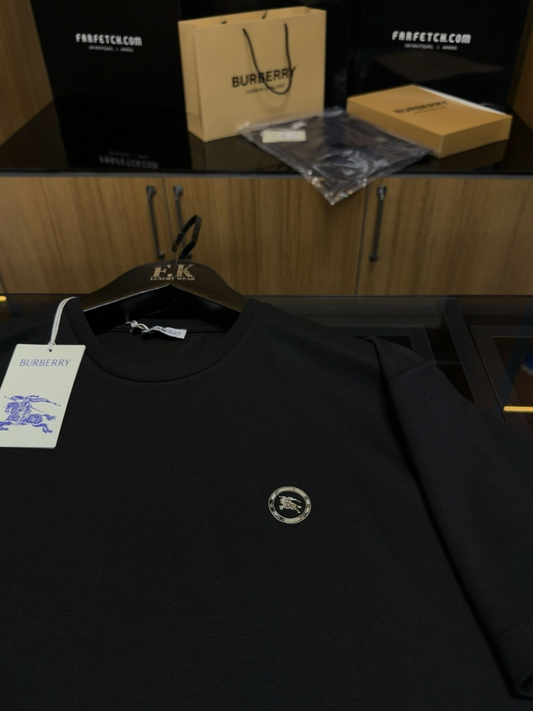 Burberry Logo T-shirt ( İthal-Ütü İstemez-NFC Aktif)