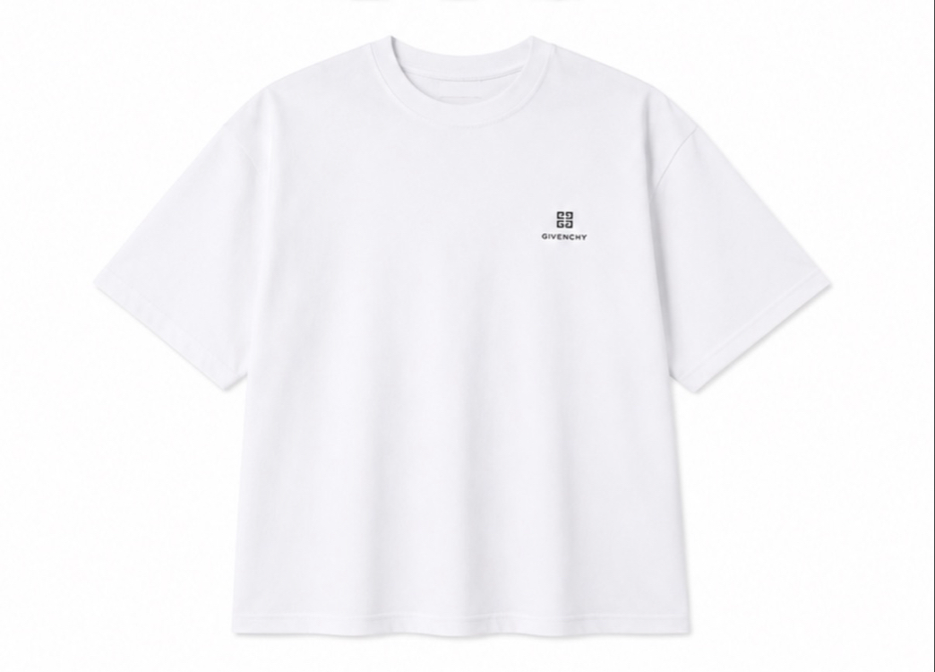 Givenchy Logo T-shirt ( İthal-Ütü İstemez-NFC Aktif) 