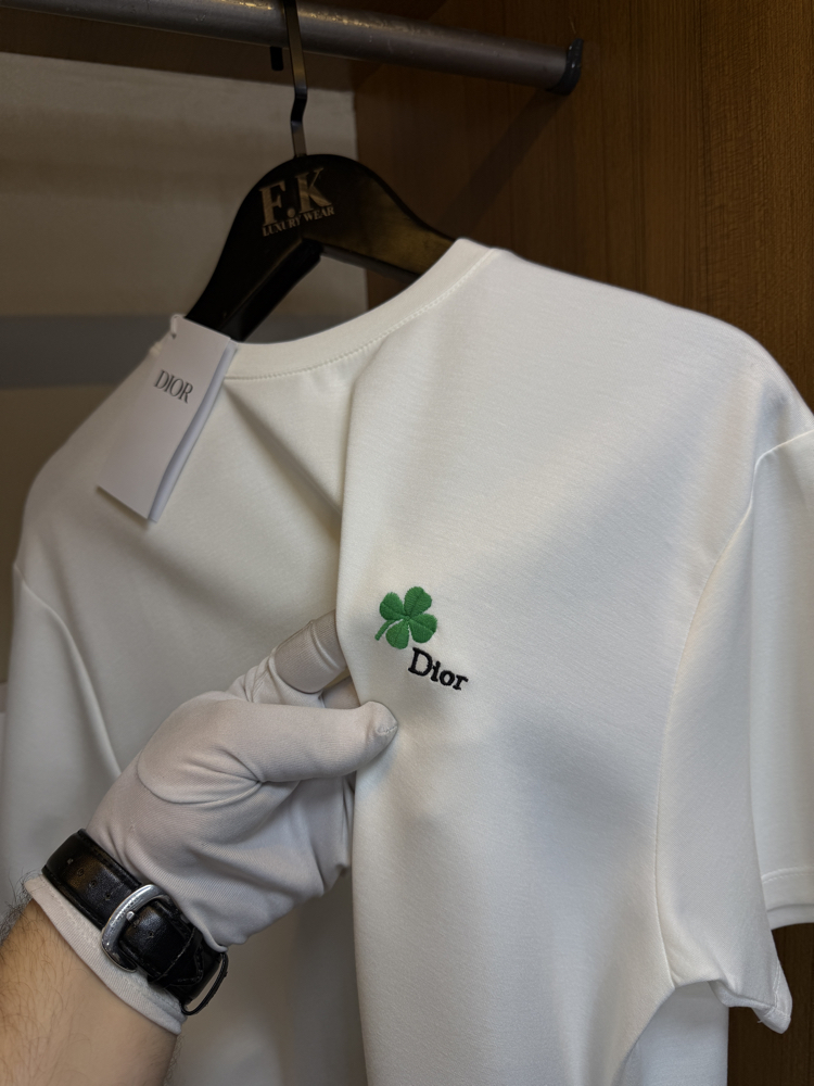 Dior Logo T-shirt ( İthal-Ütü İstemez-NFC Aktif)