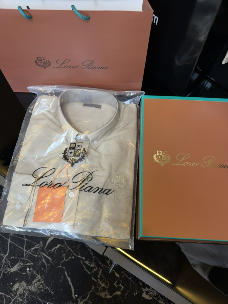 Loro Piana Keten Gömlek (Kum Beji)
