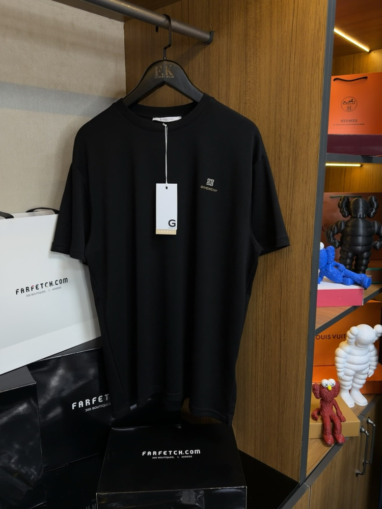 Givenchy Logo T-shirt ( İthal-Ütü İstemez-NFC Aktif)